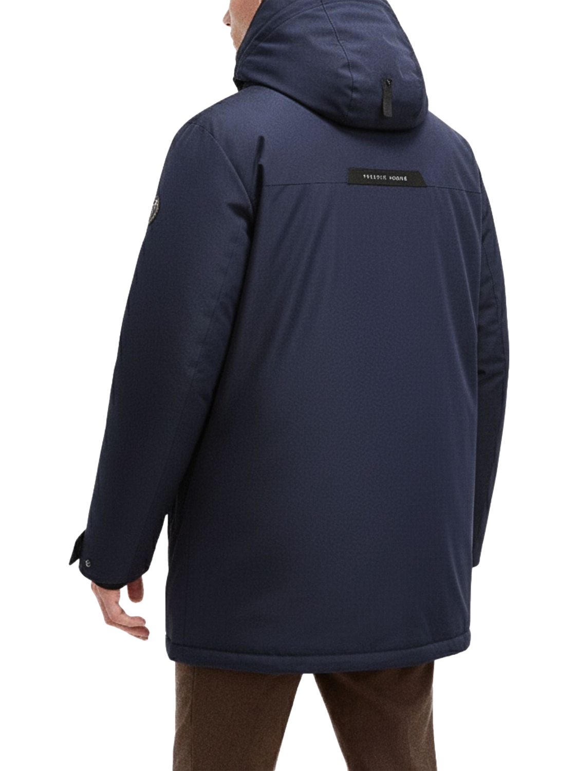 Product image 3 of 7, which shows Bosideng Mid Length Jacket, Azure Blue, XS