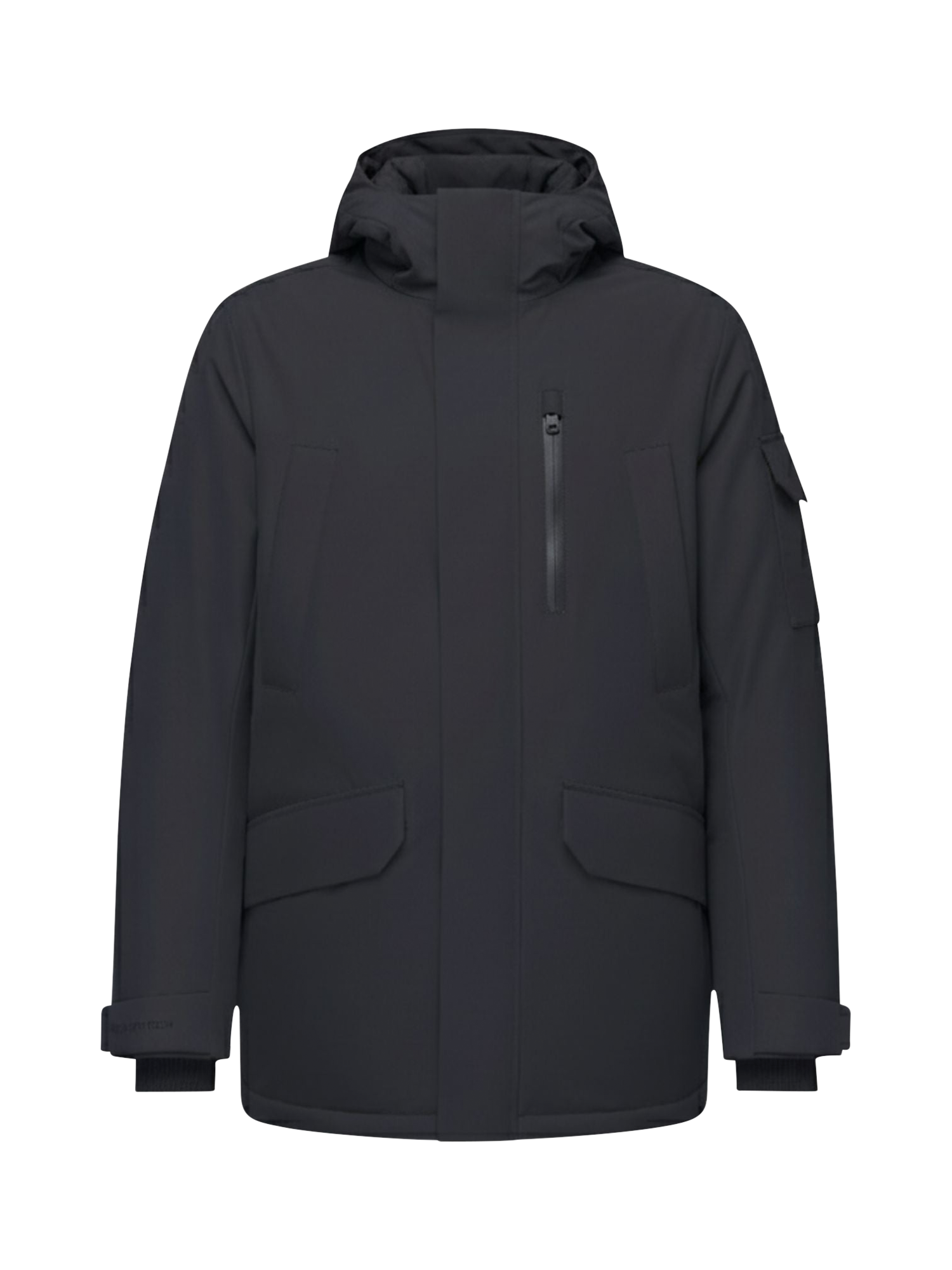 Product image 4 of 6, which shows Bosideng Mid Length Jacket, Black, XS