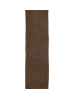 SISLEY Heavyweight Wool Blend Scarf, Dark Military Green, Dark Military Green