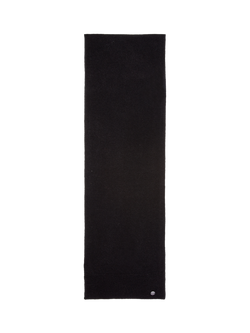 SISLEY Wool Blend Scarf, Black, Black