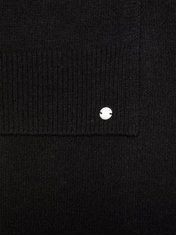 SISLEY Wool Blend Scarf, Black - view 2, Black