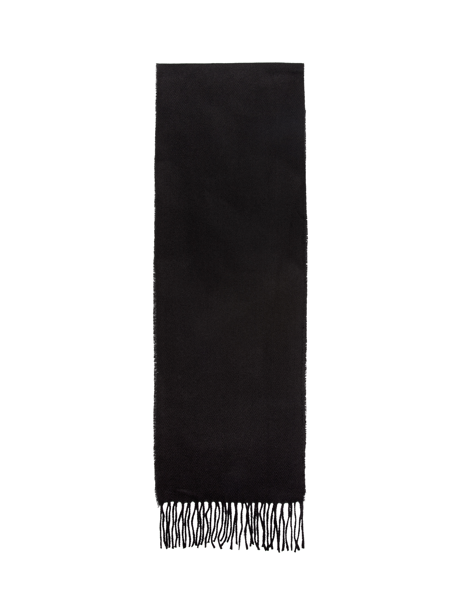 Product image 1 of 2, which shows SISLEY Herringbone Scarf, Black