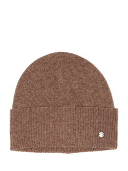 SISLEY Knitted Wool Blend Beenie, Taupe, Taupe