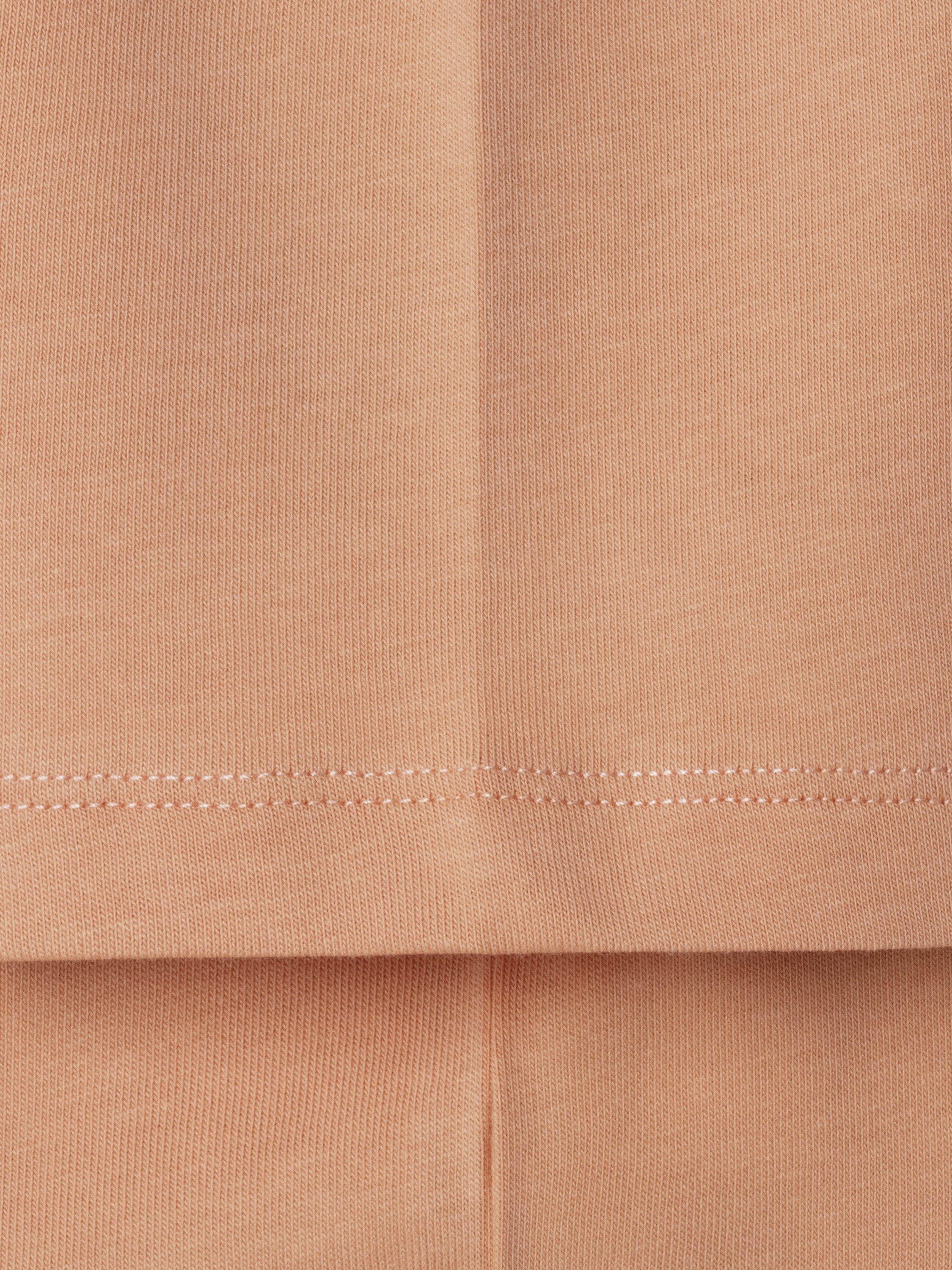 Product image 4 of 4, which shows Hackett London Kids' Cotton Logo T-Shirt, Peach Orange/Black, 2 years