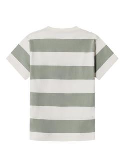 Hackett London Kids' Cotton Stripe Graphic T-Shirt, Multi - view 2, Multi