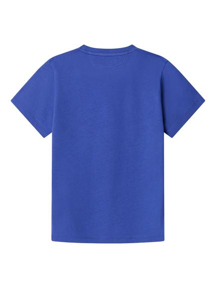 Hackett London Heritage Kids' Classic Fit Harry T-Shirt - view 2, Electric Blue/Multi