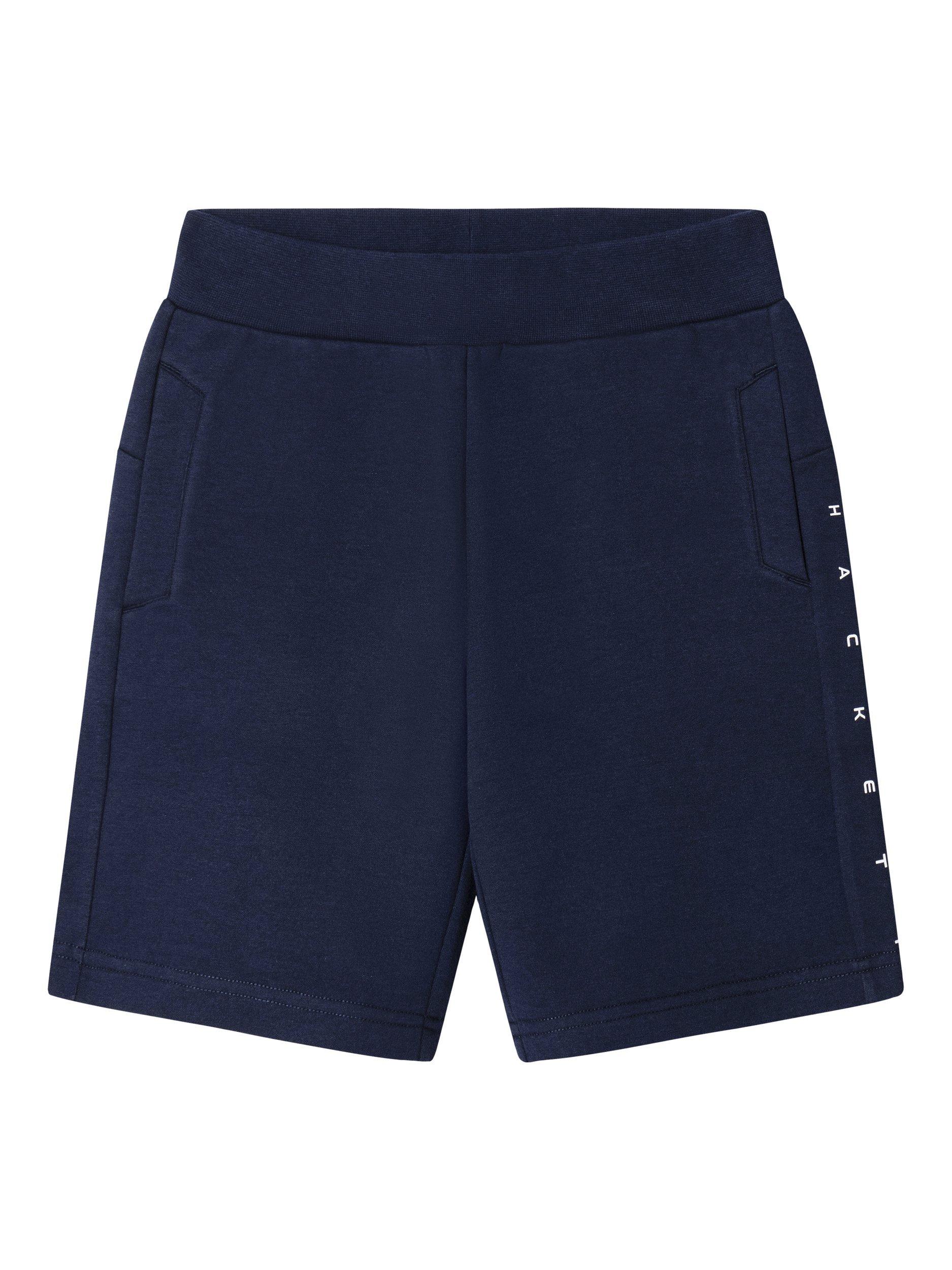 Product image 1 of 4, which shows Hackett London Kids' Sweat Shorts, Navy, 2 years