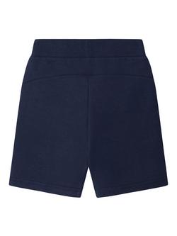 Hackett London Kids' Sweat Shorts, Navy - view 2, Navy