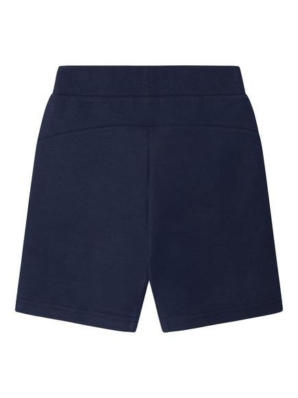 Hackett London Kids' Sweat Shorts, Navy - view 2, Navy