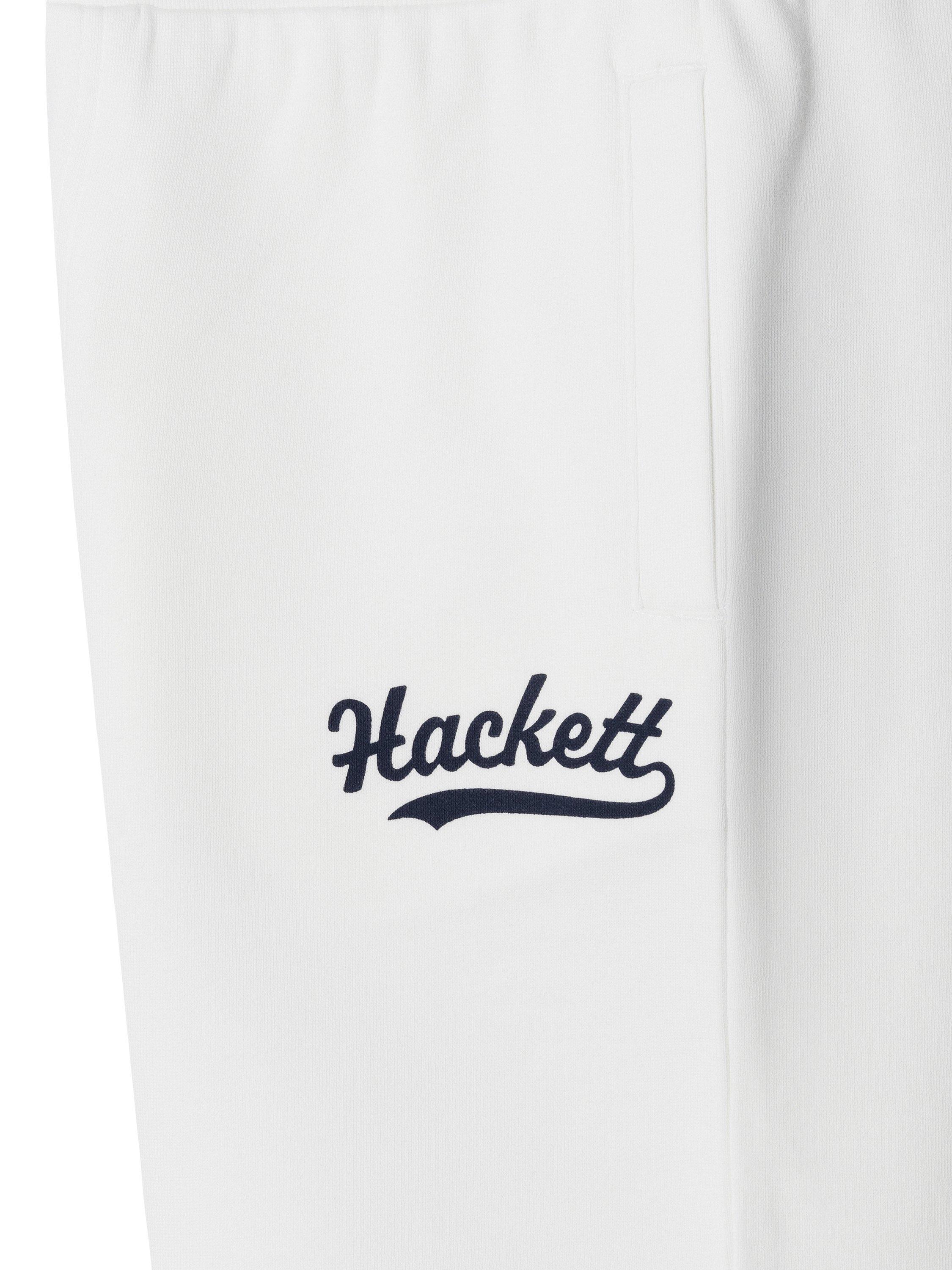 Product image 4 of 4, which shows Hackett London Kids' Logo Sweat Shorts, Off White, 2 years
