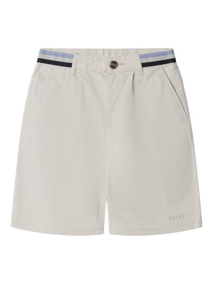 Hackett London Kids' Chino Shorts, Beige, Beige