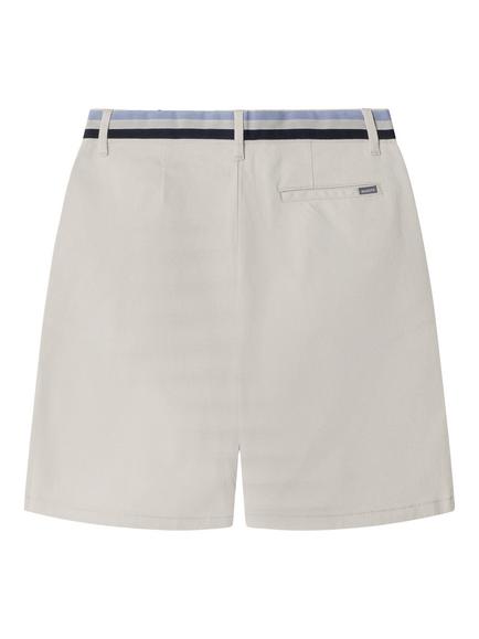 Hackett London Kids' Chino Shorts, Beige - view 2, Beige