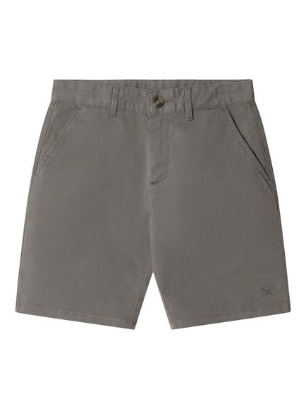 Hackett London Kids' Classic Fit Chino Shorts, Bright Blue, Stone Green