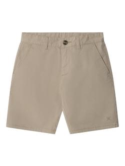 Hackett London Kids' Classic Fit Chino Shorts, Bright Blue, Chino Beige