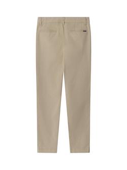 Hackett London Kids' Cotton Rich Chino Trousers - view 2, Beige