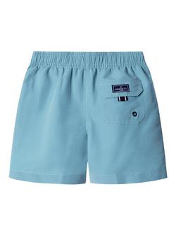 Hackett London Kids' Drawstring Swim Shorts, Sea Green - view 2, Sea Green