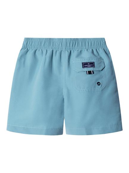 Hackett London Kids' Drawstring Swim Shorts - view 2, Sea Green
