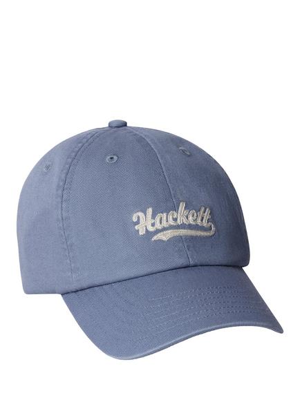 Hackett London Kids' Cotton Cap, Thames Blue, Thames Blue