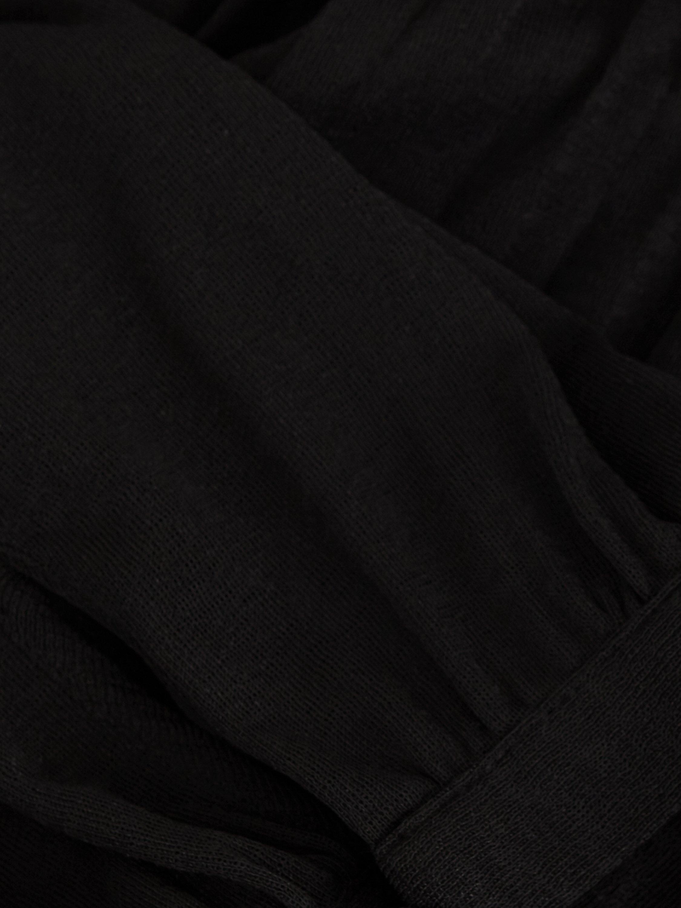 Product image 6 of 8, which shows Phase Eight Pleated Swing Mini Dress, Black, 10