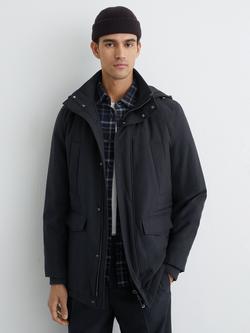 Reiss Lord Light Rain Jacket, Navy