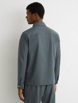 Reiss Ascend Regular Fit Shirt - view 2, Airforce Blue