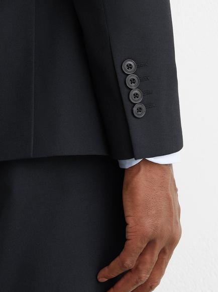 Reiss Graduate Single Breasted Blazer, Navy - view 2, Navy
