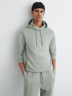 Reiss Fabien Hoodie, Mint Green, Mint Green