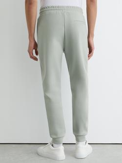 Reiss Premier Tapered Joggers, Mint Green - view 2, Mint Green