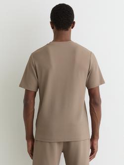 Reiss Jack T-Shirt, Camel Brown - view 2, Camel Brown