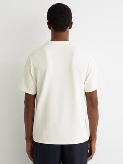 Reiss Jack Textured Crew Neck T-Shirt - view 2, White