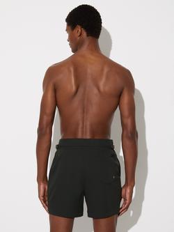 Reiss Side Adjustable Swim Shorts, Bottle Green - view 2, Bottle Green