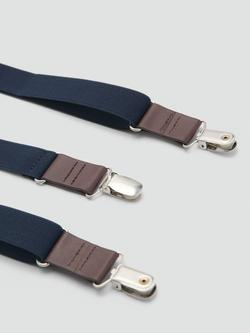 Mango Kids' Tirante Braces, Navy - view 2, Navy