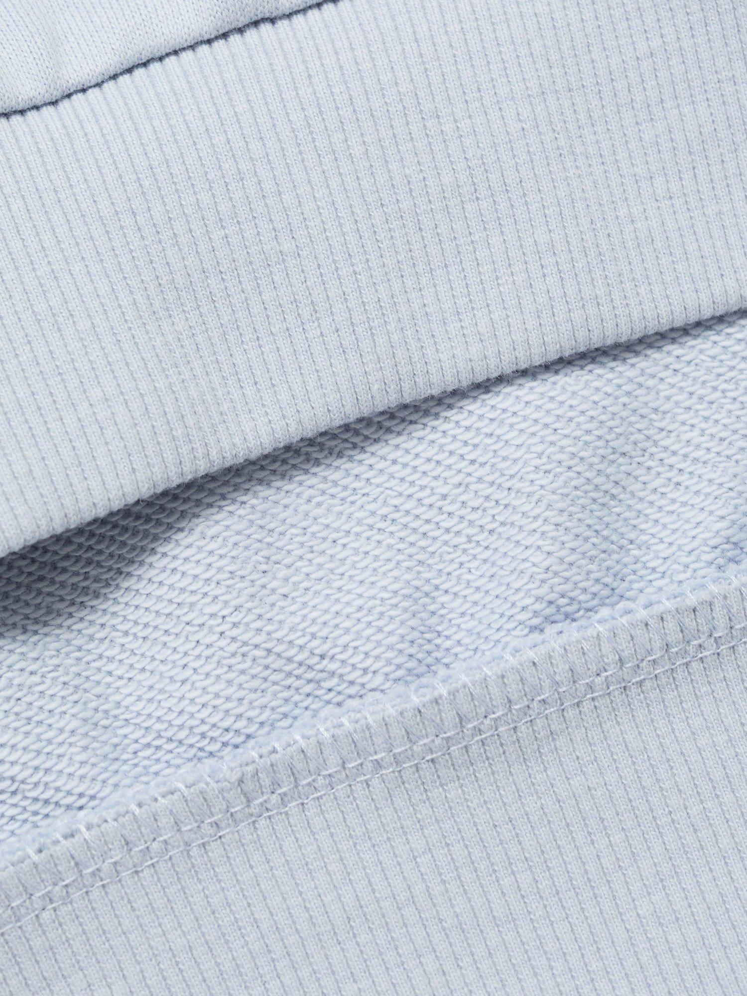 Product image 8 of 8, which shows Mango Kids' Rayo Cotton Stripe Sweatshirt, Medium Blue, 11-12 years