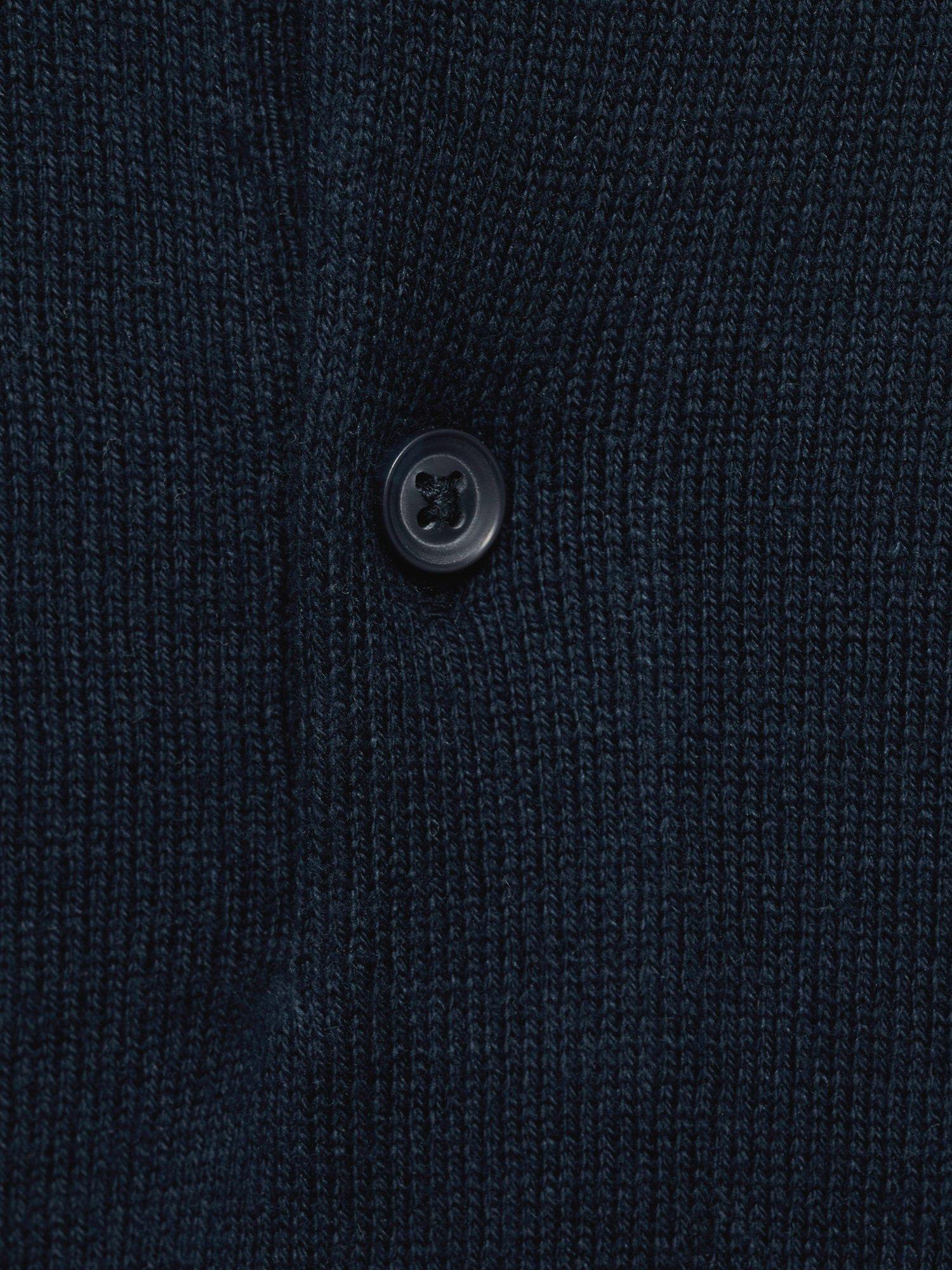 Product image 6 of 6, which shows Mango Kids' Marco Cotton Jumper, Navy, 11-12 years