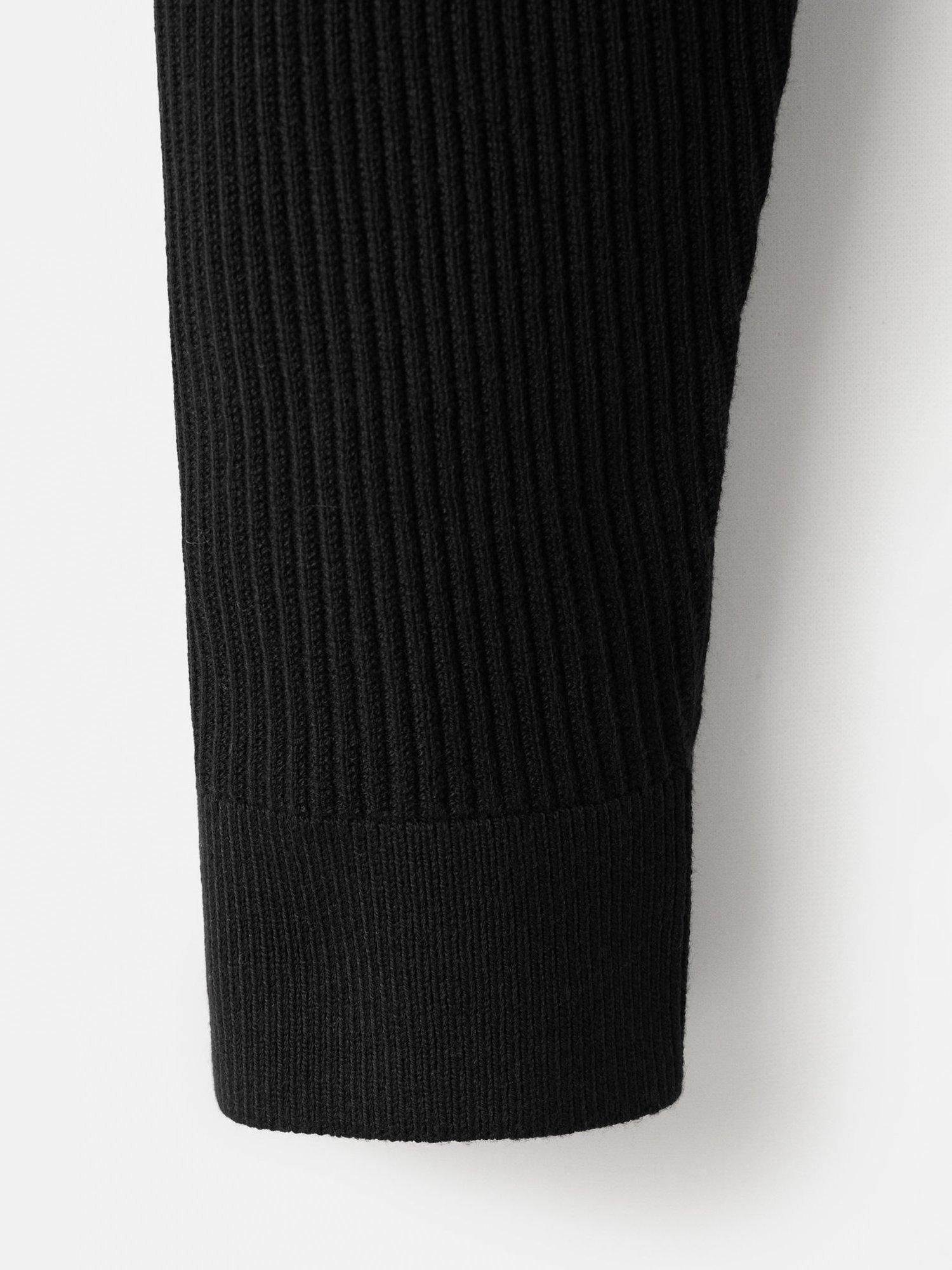 Product image 5 of 8, which shows Mango Antigua Crew Neck Jumper, Black, M