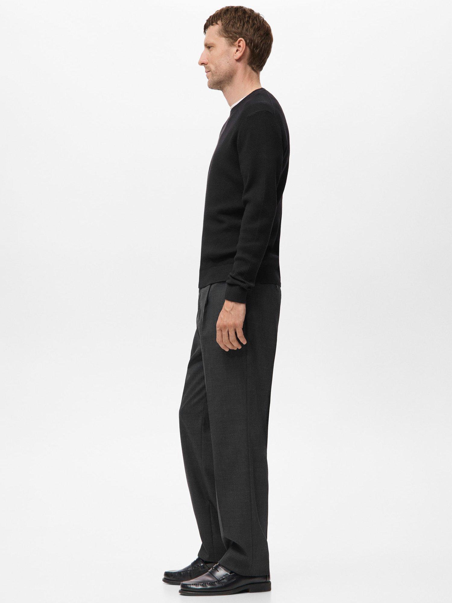 Product image 7 of 8, which shows Mango Antigua Crew Neck Jumper, Black, M