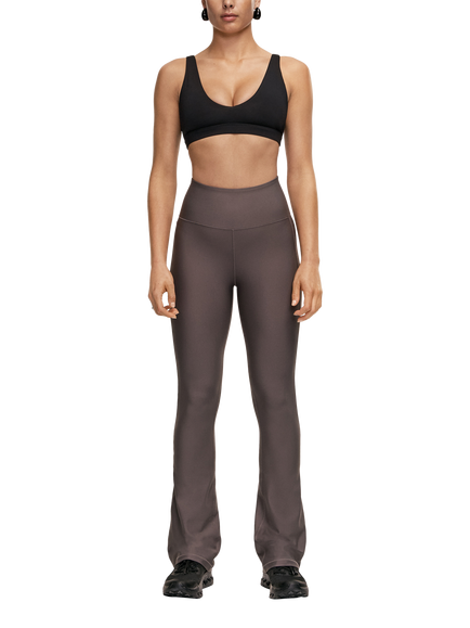 Casall High Waist Flared Workout Leggings, Dark Grey, Dark Grey
