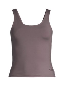 Casall Scoop Tank Top, Dark Grey, Dark Grey