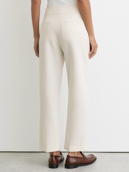 Reiss Petite Rosemary Tapered Trousers, Cream - view 2, Cream
