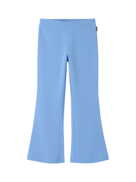 Polarn O. Pyret Kids' Flared Leggings, Blue, Blue