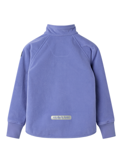 Polarn O. Pyret Kids' Windproof Fleece Jacket, Purple - view 2, Purple
