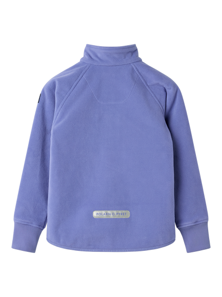 Polarn O. Pyret Kids' Windproof Fleece Jacket, Purple - view 2, Purple