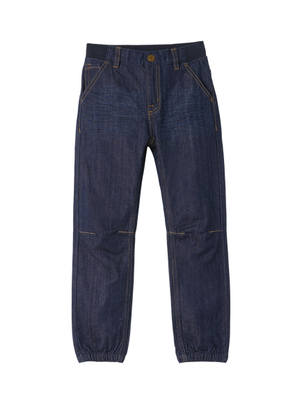 Polarn O. Pyret Kids' Wide-Leg Jeans, Blue, Blue