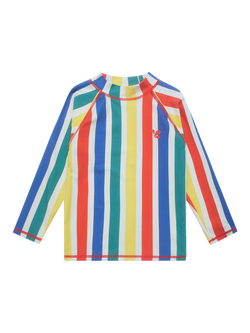 Muddy Puddles Kids' Stripe UV Rash Vest, Multi, Multi