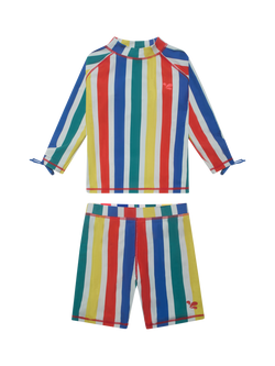 Muddy Puddles Kids' Stripe UV Surf Set, Multi, Multi