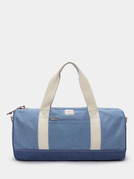 Aubin Coledale Overnight Bag, Washed Blue