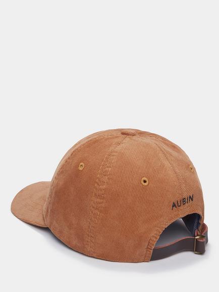 Aubin Dearne Corduroy Cap, Ecru - view 2, Ecru