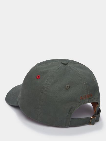 Aubin Hendwell Cotton Cap, Khaki - view 2, Khaki