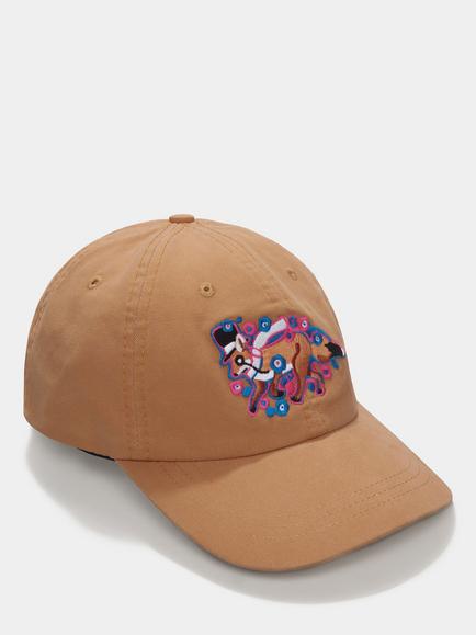 Aubin Hendwell Cotton Cap, Sand, Sand