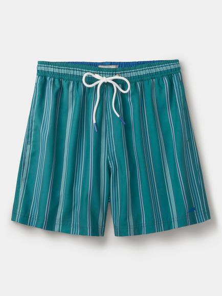 Aubin Bardney Swim Shorts, Dark Green, Dark Green